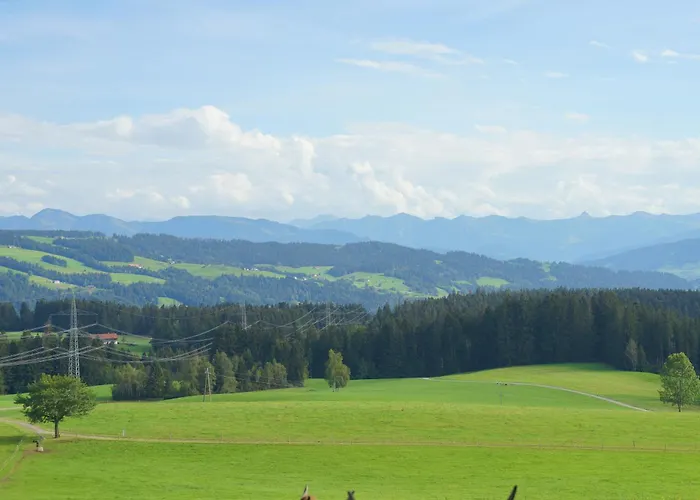 Relax-black Appartement, Allgaeu, Bergblick, Sauna * Scheidegg