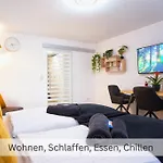 Relax-black Appartement, Allgaeu, Bergblick, Sauna Lejlighed *