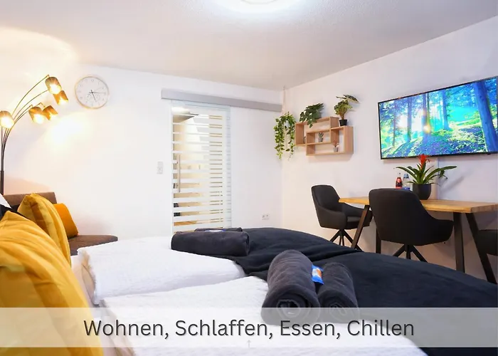 Relax-black Appartement, Allgaeu, Bergblick, Sauna Apartman *